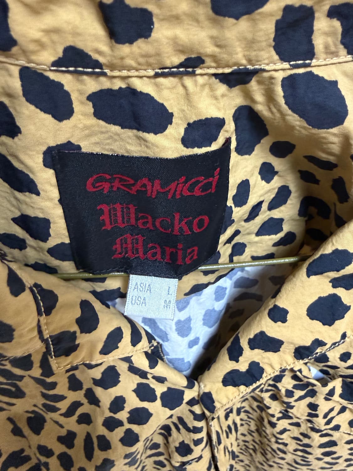 [L] 와코마리아 그라미치 오픈카라 셔츠 상품이미지2