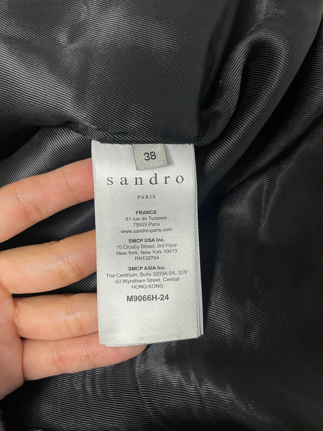 38) 산드로 모헤어 알파카 코트 상품이미지5