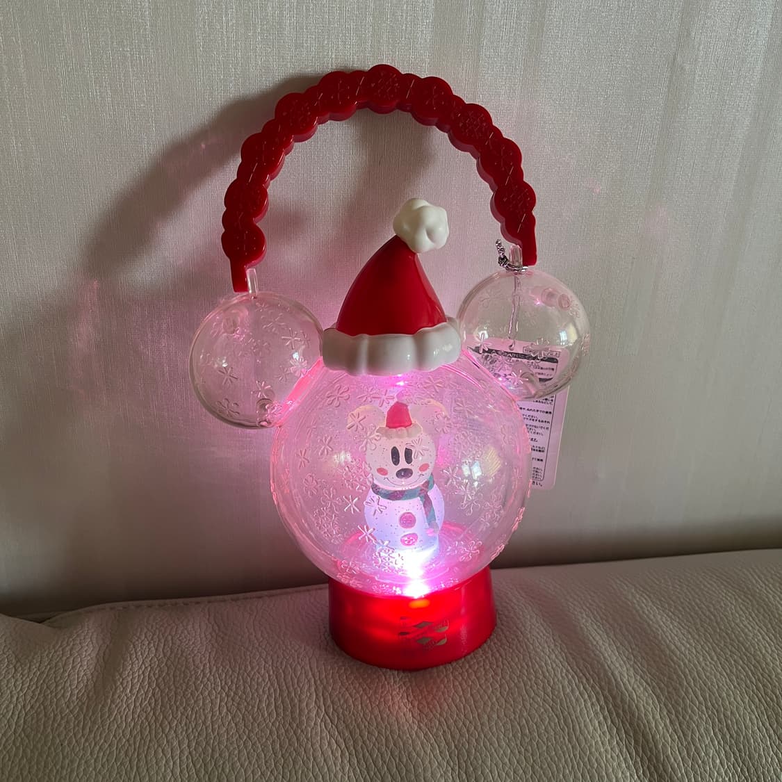 도쿄디즈니리조트 2016년 크리스마스 한정판 미키마우스 무드등 상품이미지2