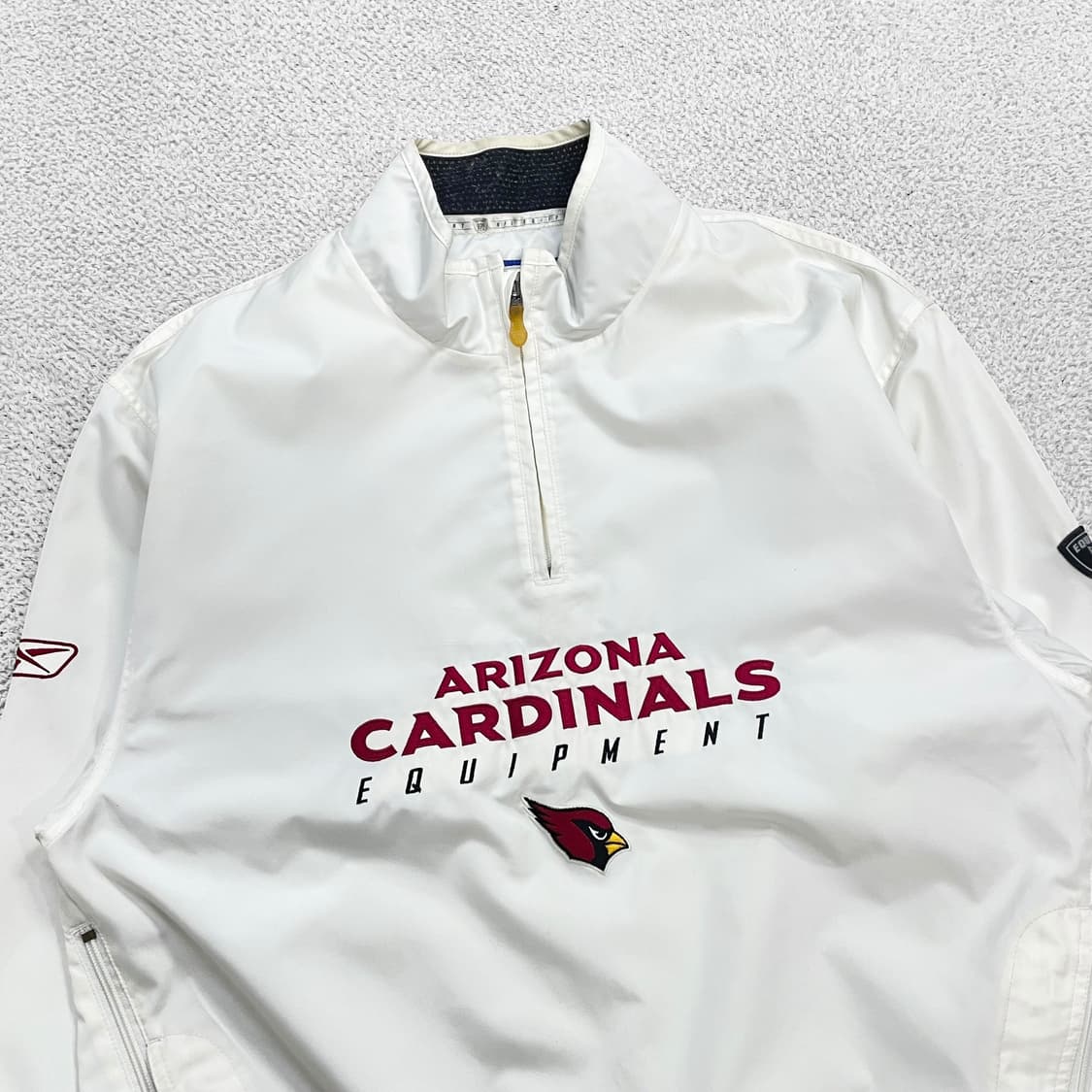 리복 x NFL 아리조나 카디널스 아노락 자켓 화이트 상품이미지2