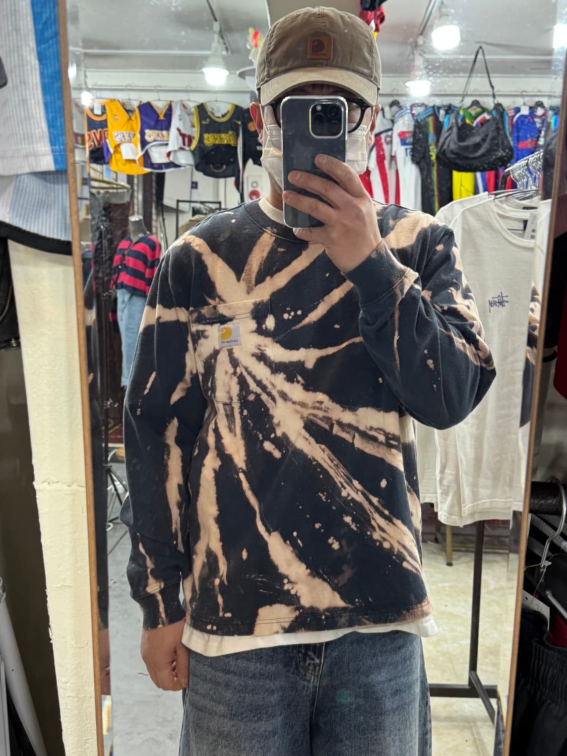 칼하트 타이다잉 슬리브 상품이미지7