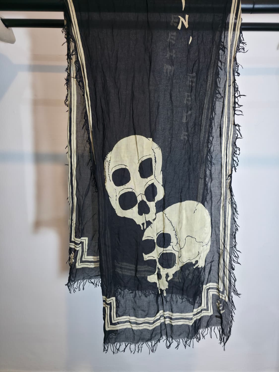 Kapital wabisabi rain skull scarf 상품이미지3