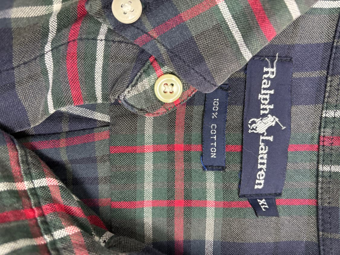 폴로랄프로렌 체크 셔츠 상품이미지7