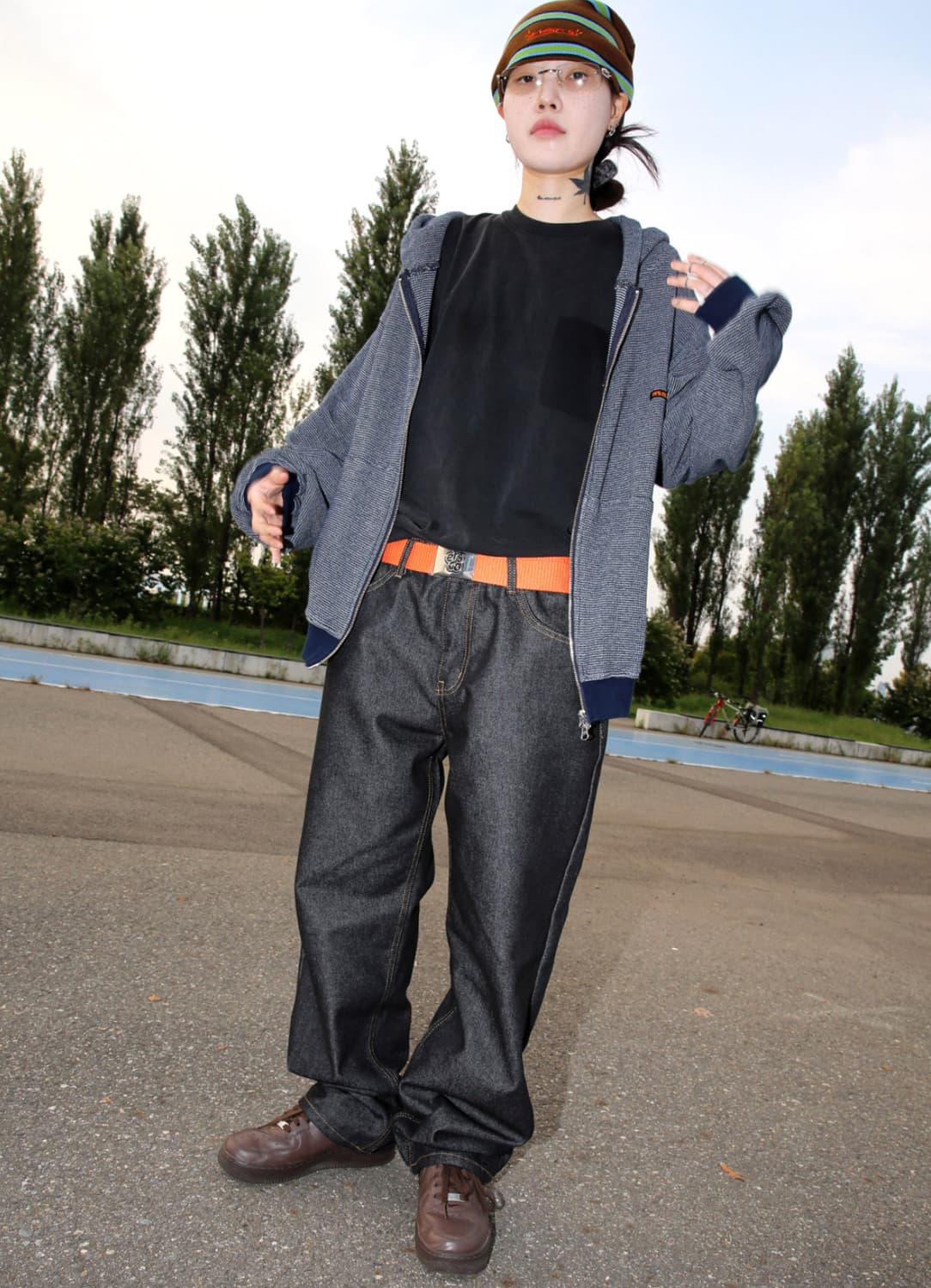 ersco thorn logo regular pants 상품이미지3