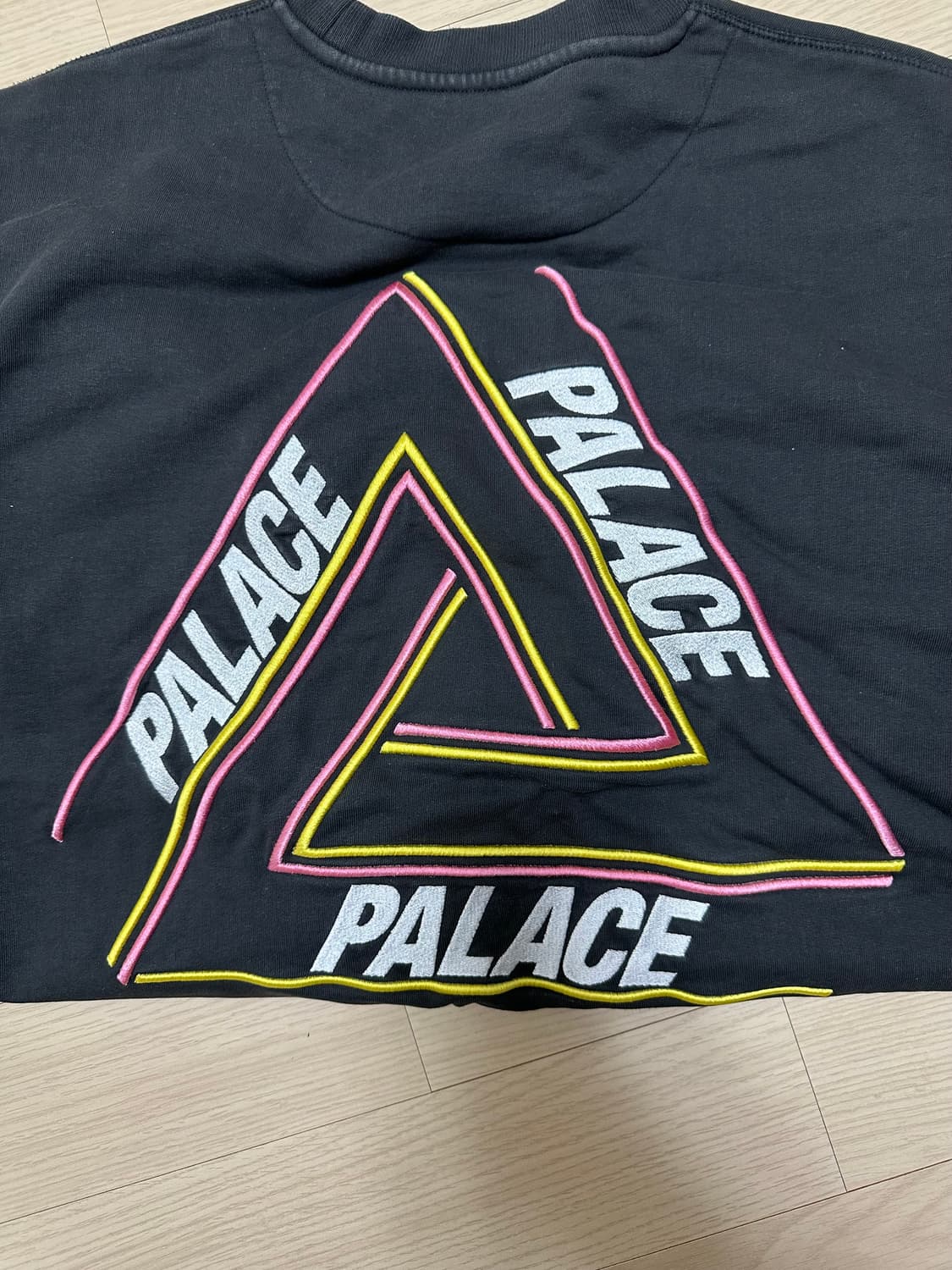 [XL]팔라스 베이지컬리 트라이퍼그 크루넥 블랙 상품이미지4