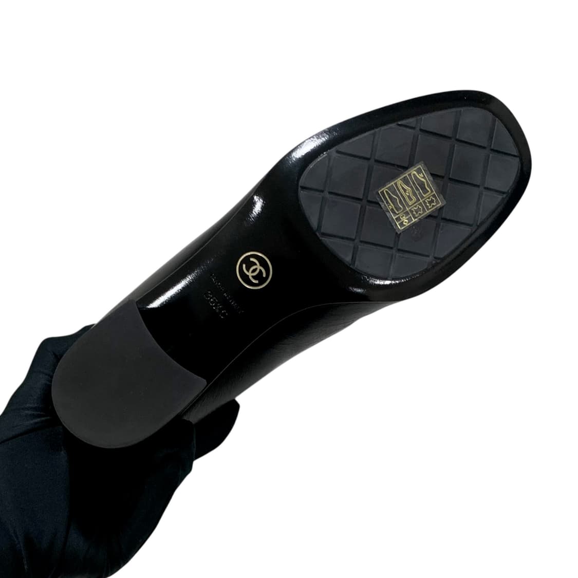 샤넬 CC로고 체인 장식 참 레더 롱 부츠 G35006 상품이미지8