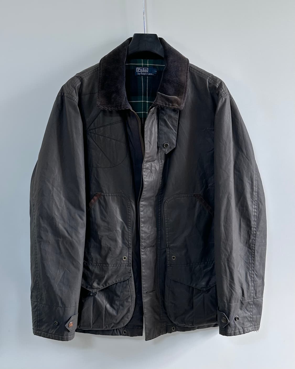 폴로 왁스드 코튼 모호크 헌팅 자켓 (va.100) 상품이미지1