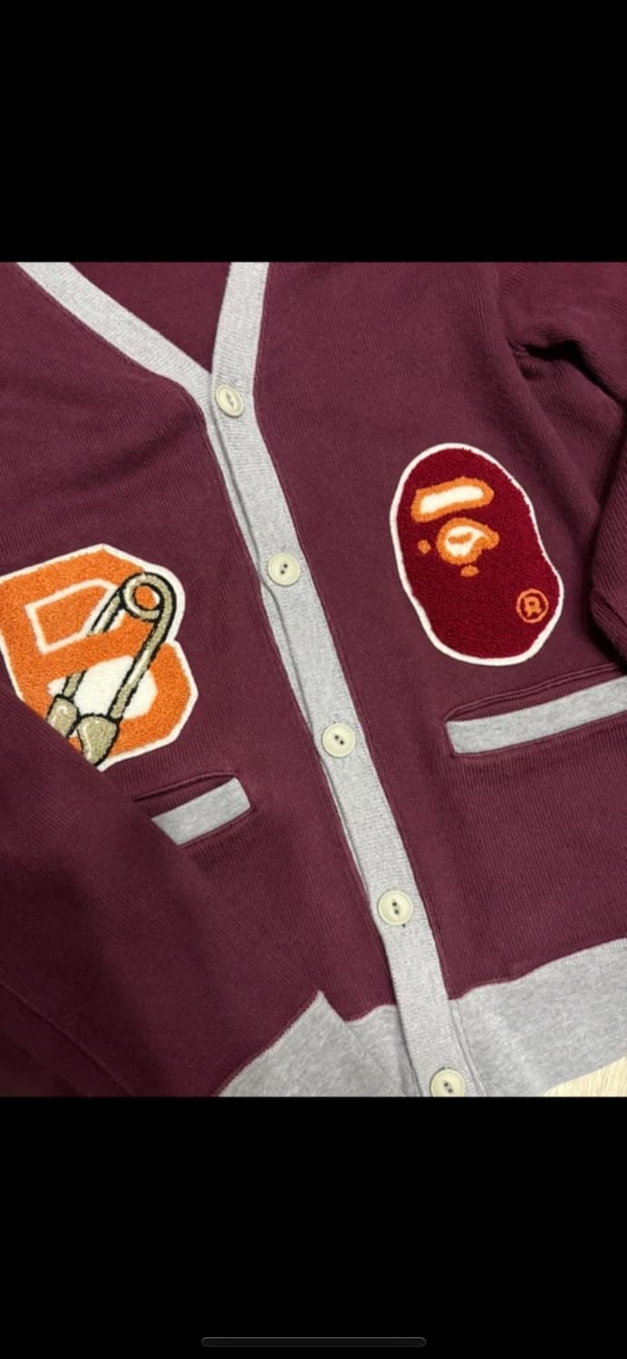 A BATHING APE 베이프 가디건 S 상품이미지2