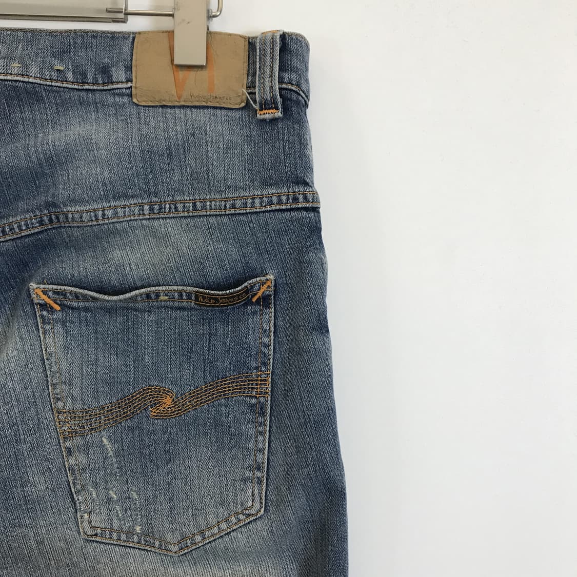 누디진 씬핀 broken lights 청바지 [33x32] 상품이미지4