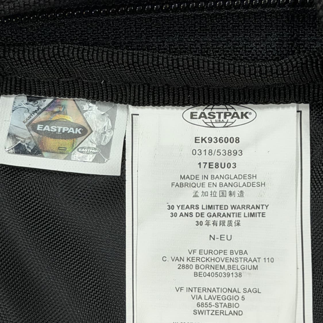 이스트팩 포켓 백팩 가방 블랙 상품이미지6