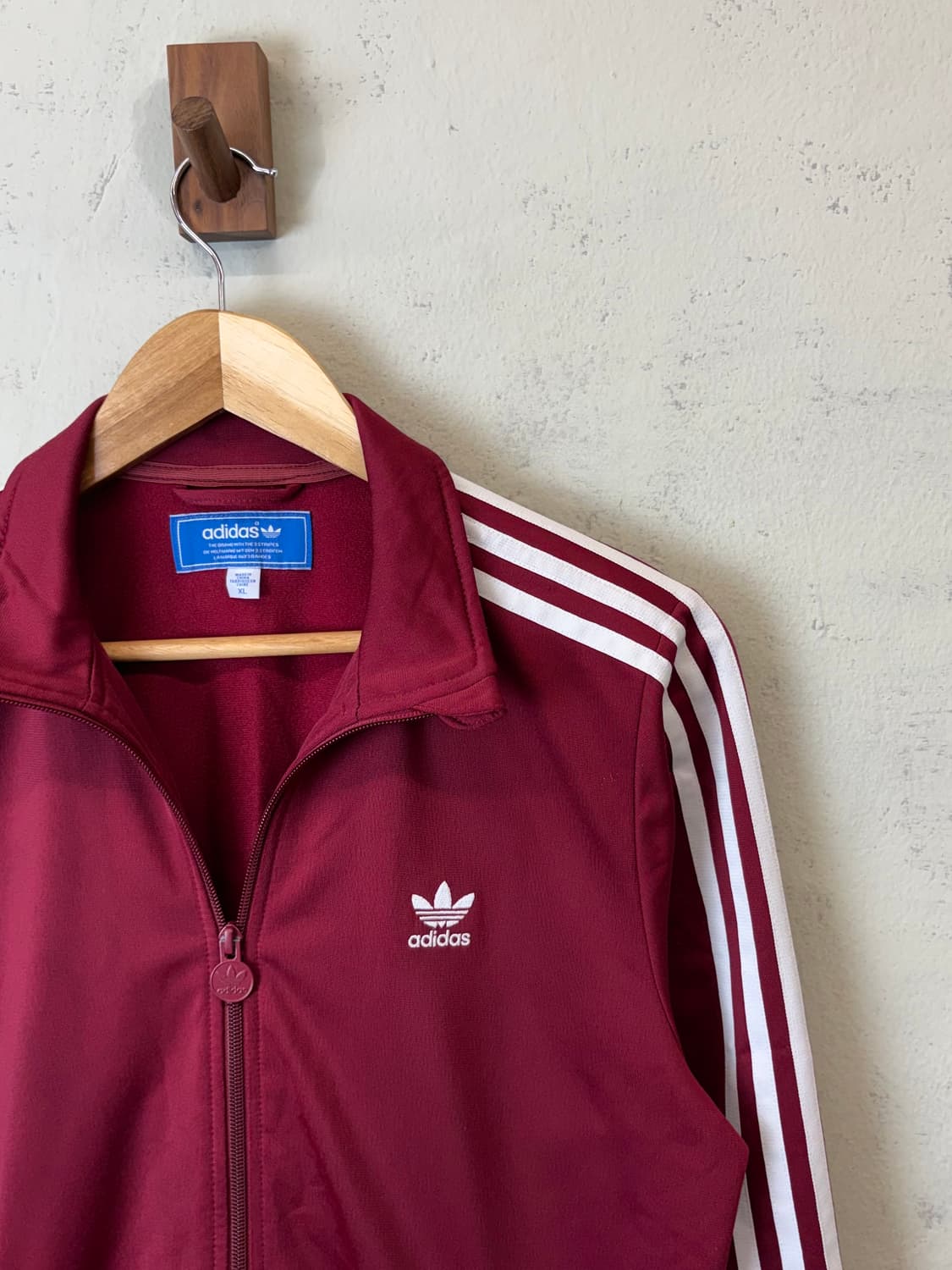 아디다스 파이어버드 버건디 트랙탑 져지 상품이미지3