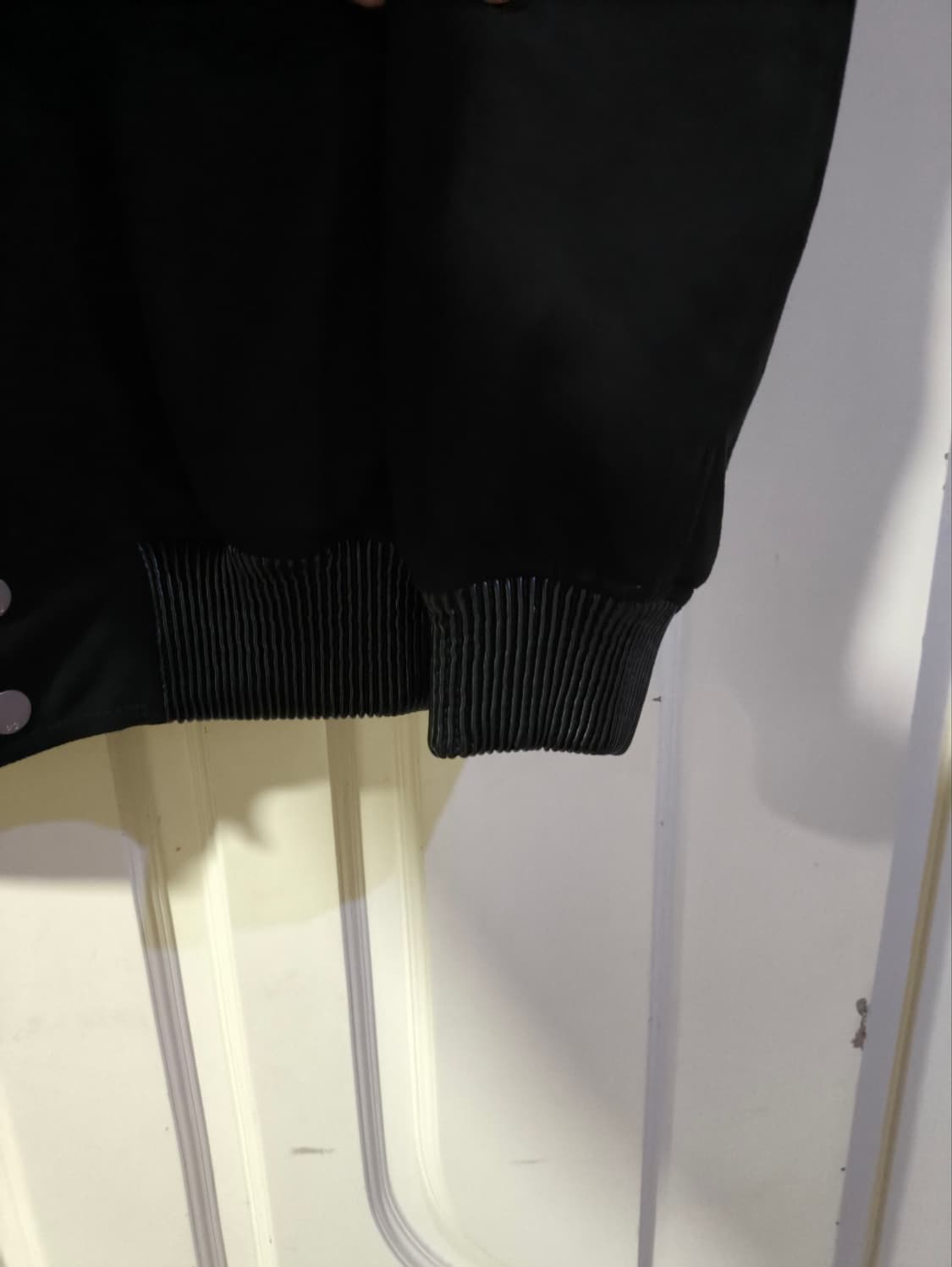 L 브이투 레더 스웨이드 블루종 상품이미지4