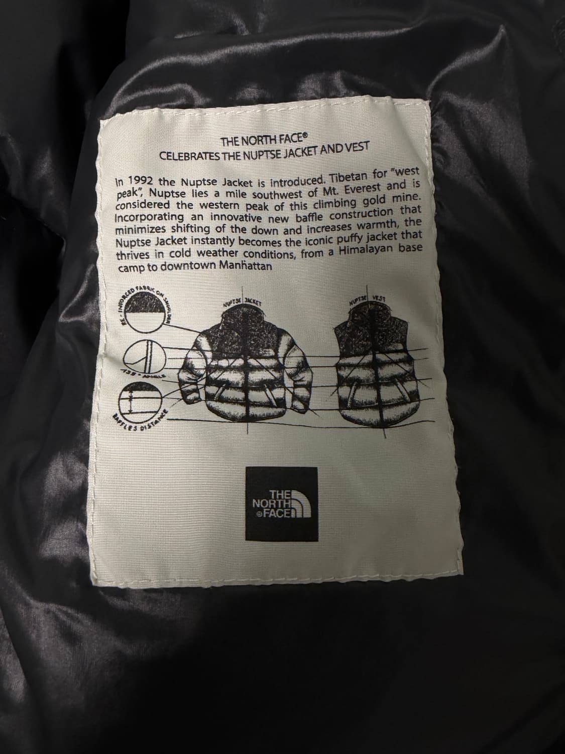 칸예 노스페이스 1992 눕시 아스팔트 그레이 해외판 해외m 상품이미지4