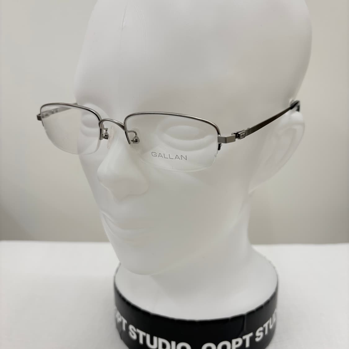 GALLAN 실버 스퀘어 반무테 상품이미지5