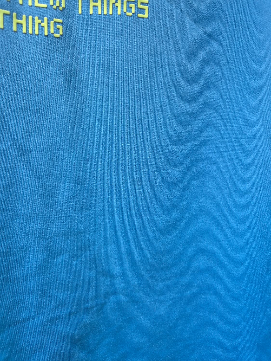 네파 민트 블루 반팔티 y2k 상품이미지3