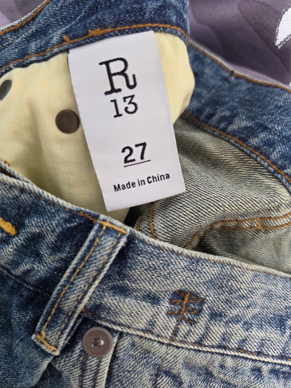 R13 레그 진  상품이미지4