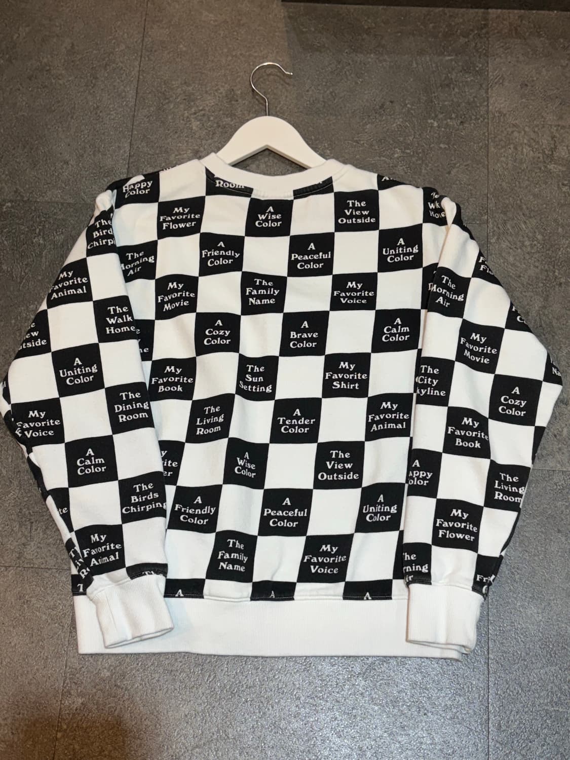 반스 맨투맨 S사이즈 상품이미지3