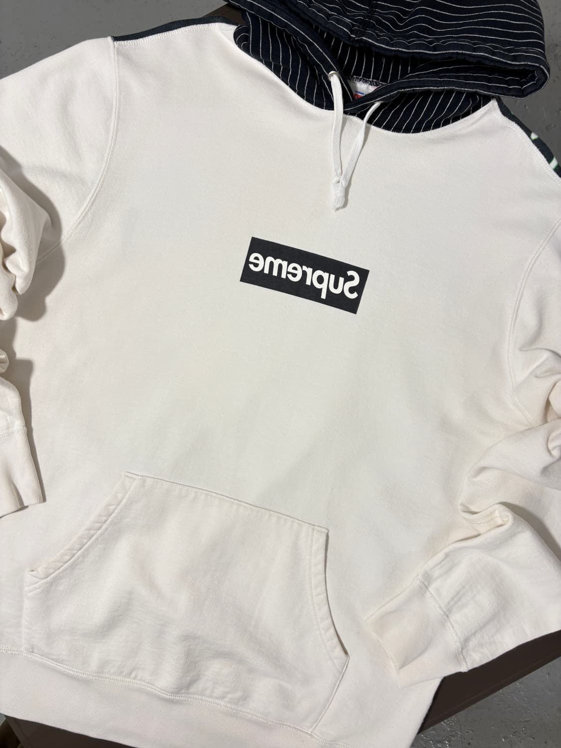 슈프림 꼼데가르송 후디 상품이미지6