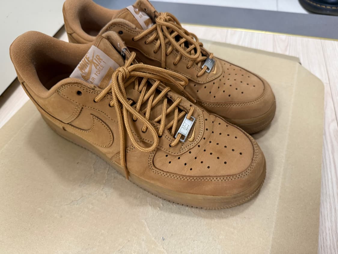 Nike x Supreme Air Force 1 Low Flax 275 상품이미지1