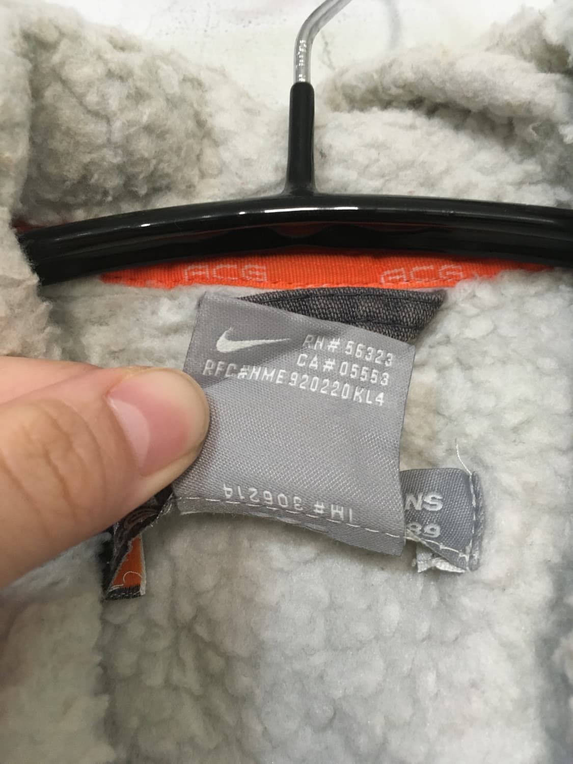 빈티지 나이키 ACG 페이드 셰르파 자켓 상품이미지9