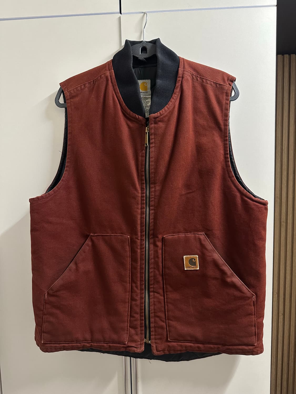 칼하트 덕 베스트 버건디 V02-CLY “RARE” 상품이미지1