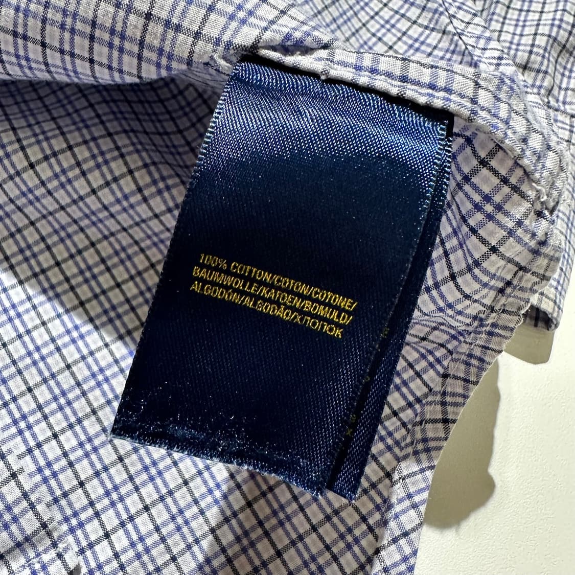 폴로 랄프로렌 포니로고 체크 셔츠  상품이미지6