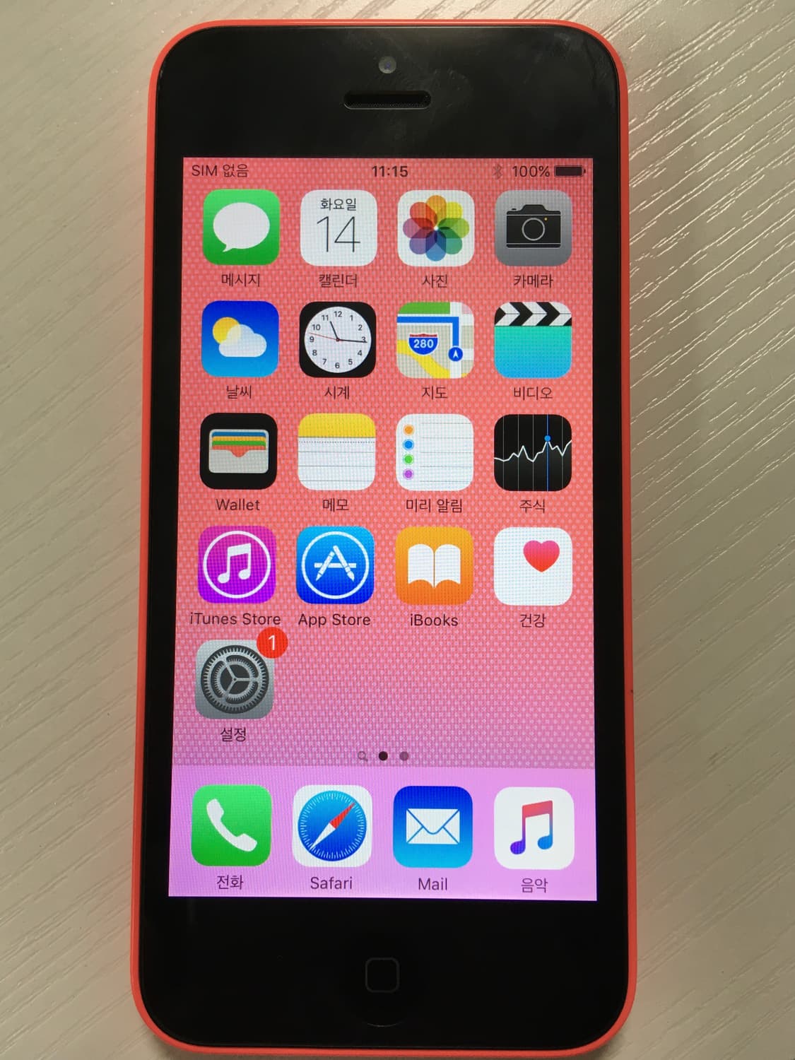 아이폰 5c 핑크 s급 상품이미지3