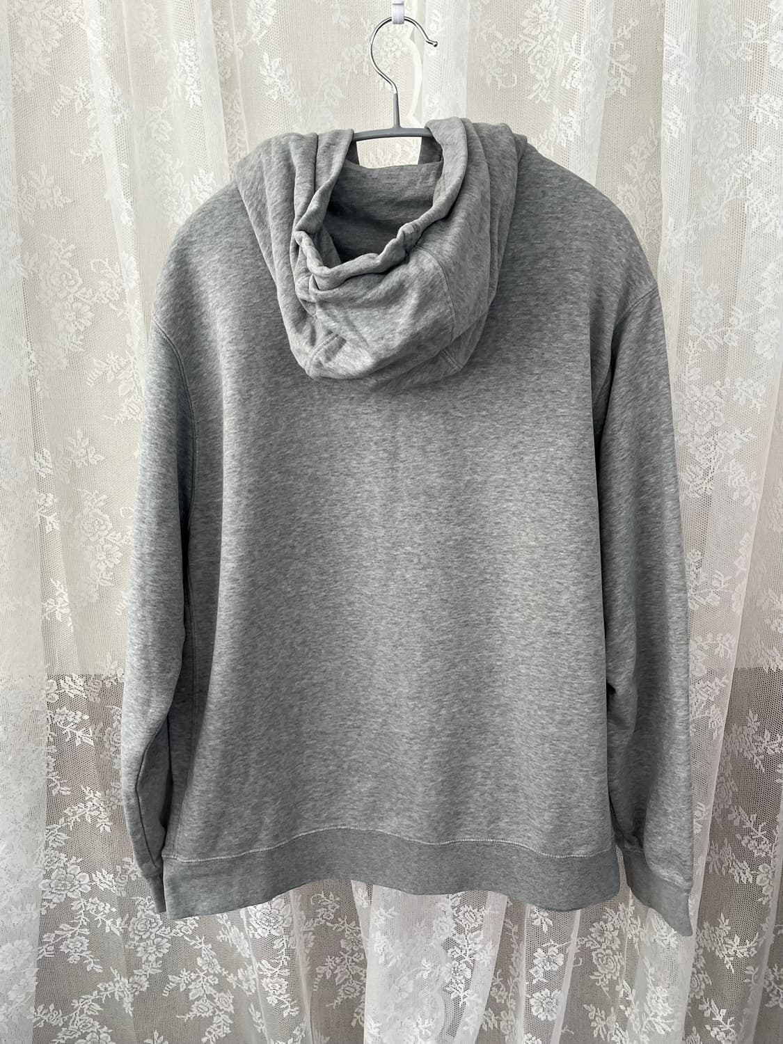 L)나이키 nsw 클럽 후드티 그레이 상품이미지3