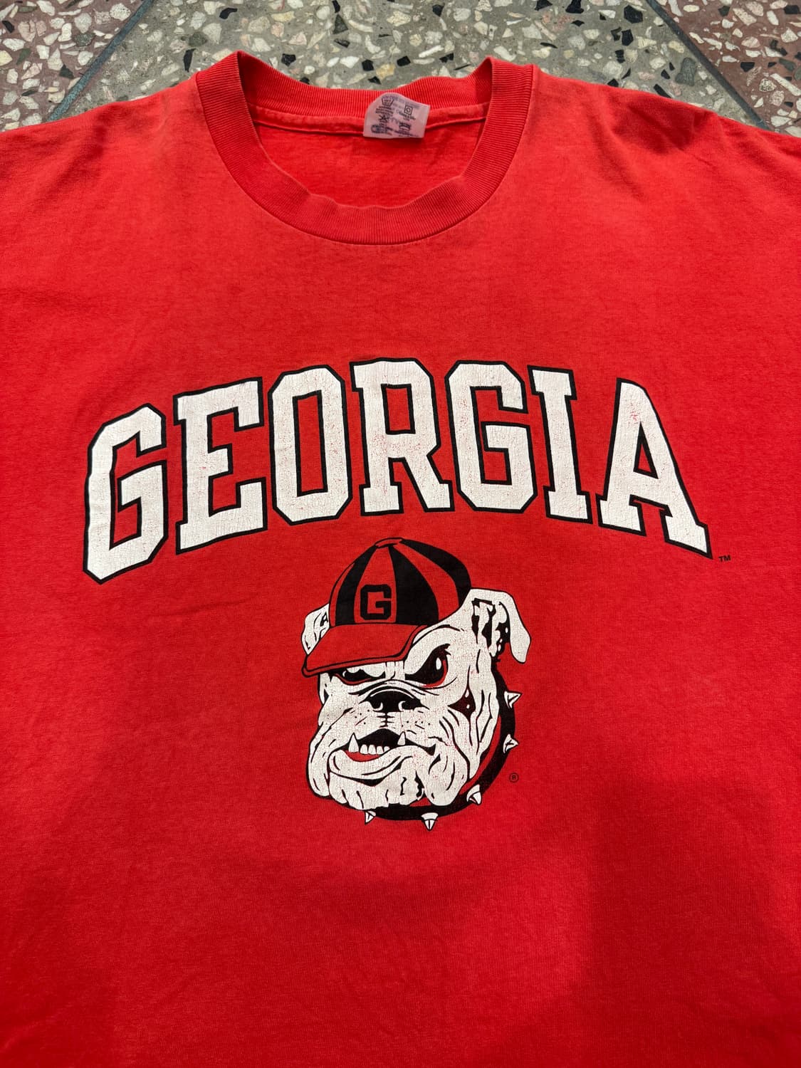 90s 챔피온 Georgia 불독 티셔츠 (2XL) 상품이미지4