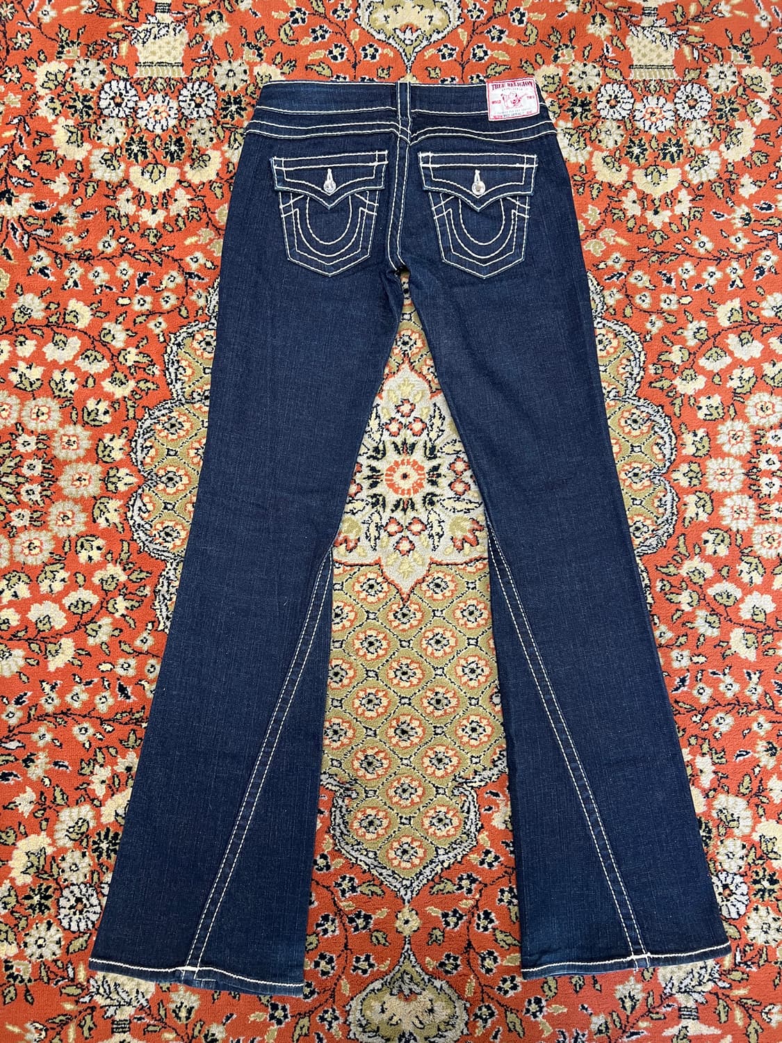 [27] 트루릴리전 디스코 조이 빅 티 진청 부츠컷 데님팬츠 상품이미지2