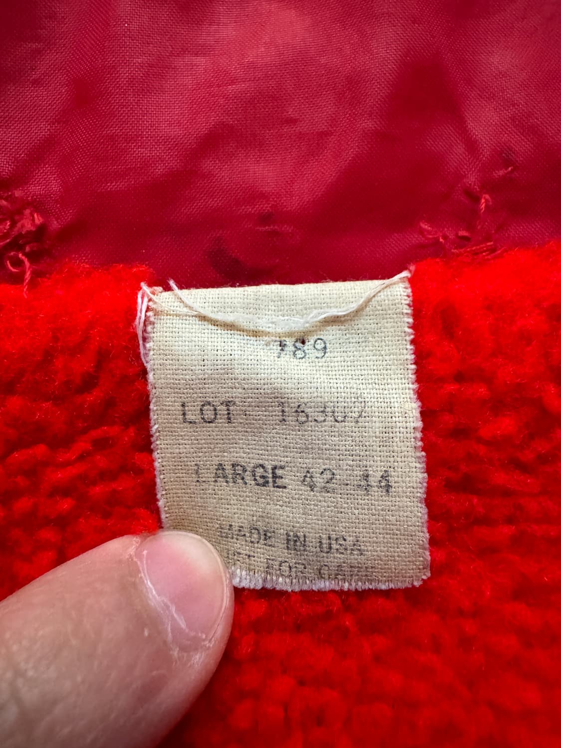 80s 빈티지 랫핑크  리버랫 패치 코치자켓 상품이미지9