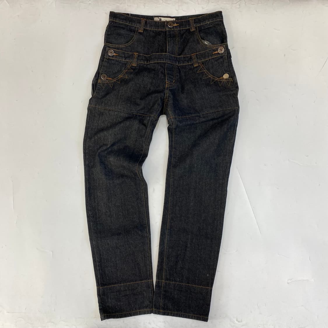 29NENTYONE 더블 웨이스트 레이어드 데님 상품이미지4