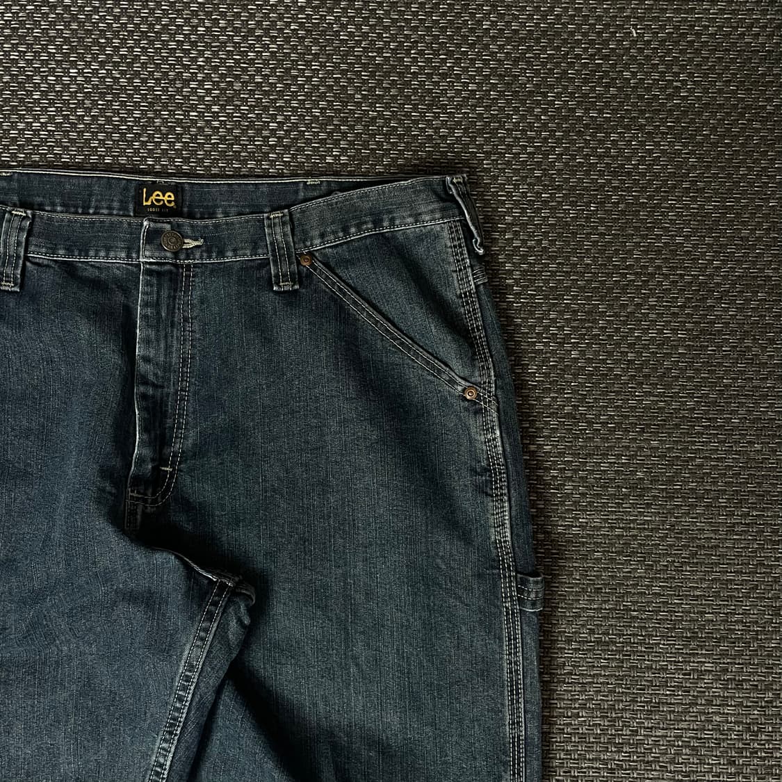 (38) lee 로고포인트 루즈핏 카펜더 팬츠 상품이미지3