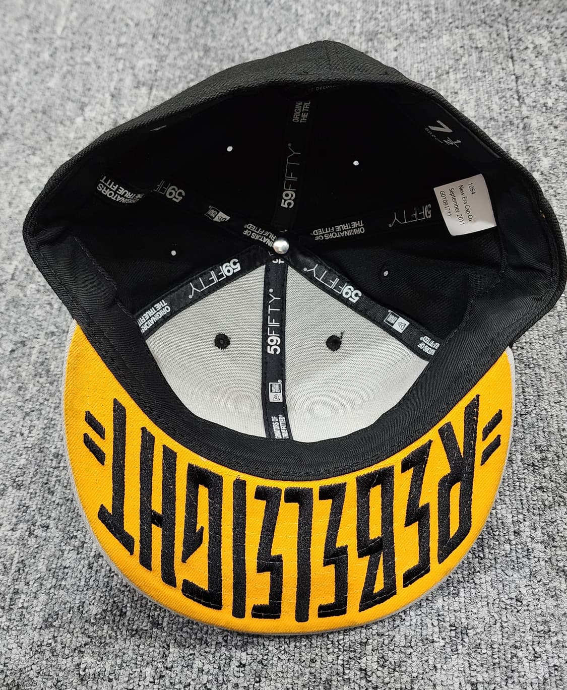 뉴에라 레벨8 스모킹 스컬 59FIFTY 스냅백 7 1/2 상품이미지7