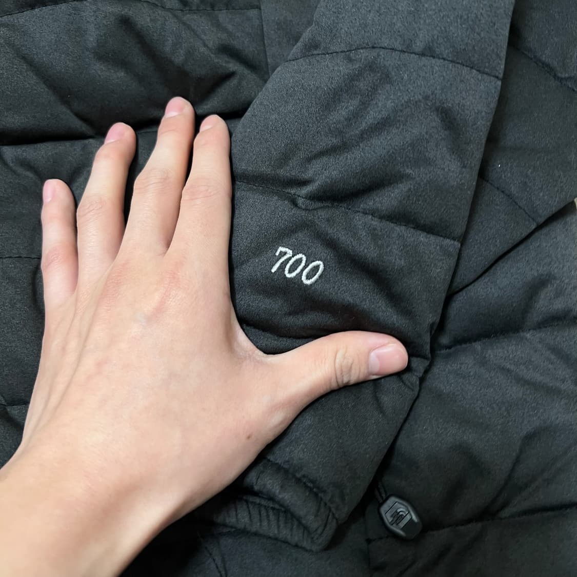 노스페이스 남성 라이트 700 후드 경량패딩 L/100  상품이미지4