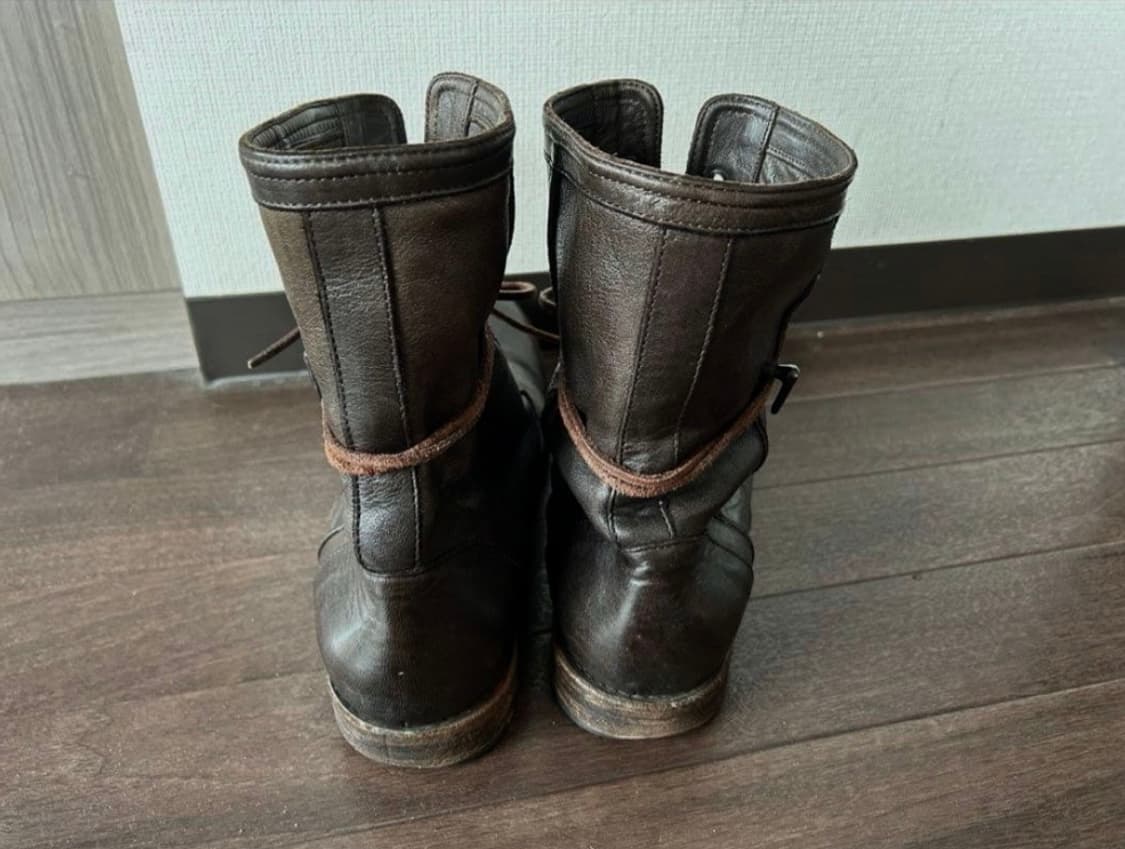 요지야마모토 아카이브 우드솔 레이스업 부츠 상품이미지7