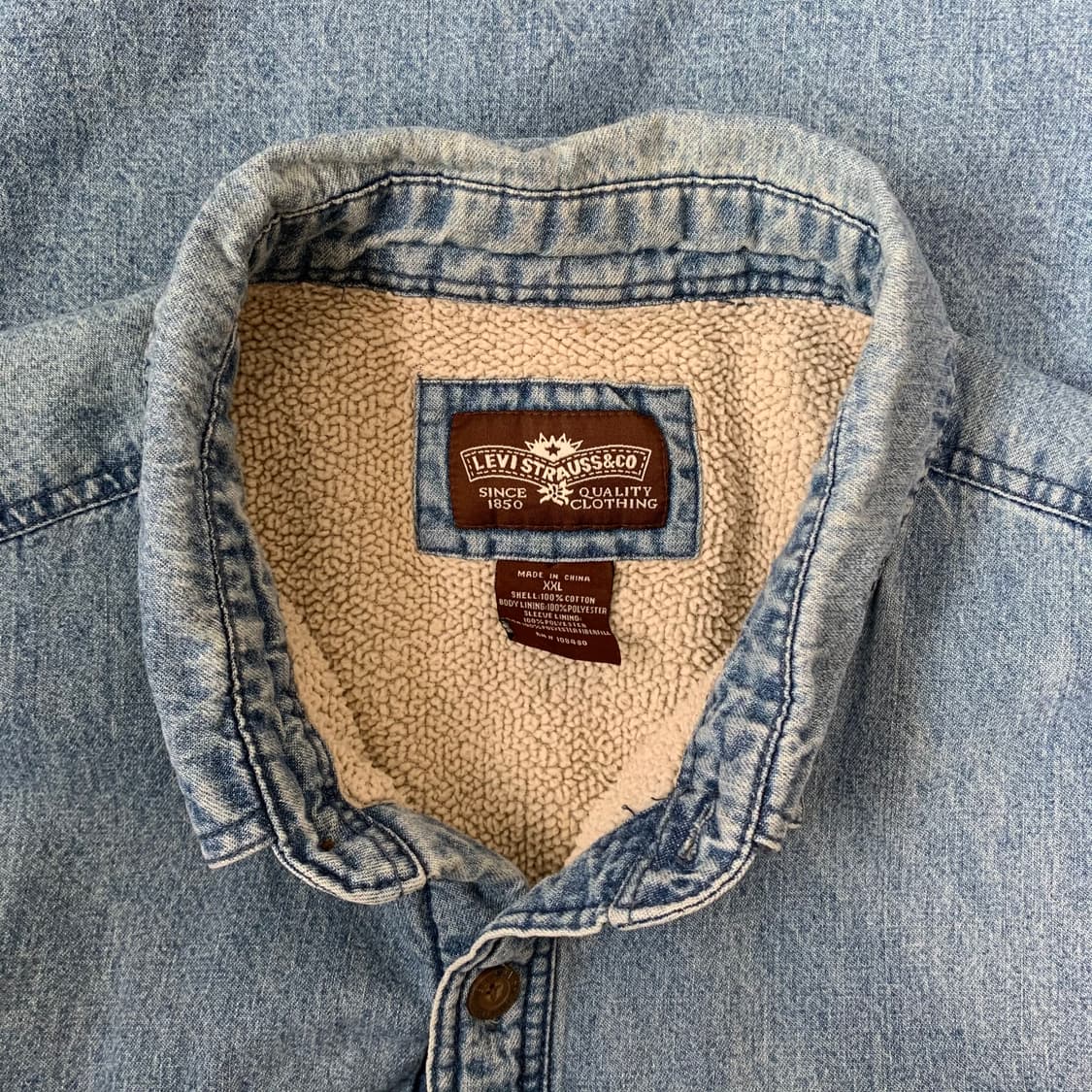 리바이스 울 데님셔츠 상품이미지6