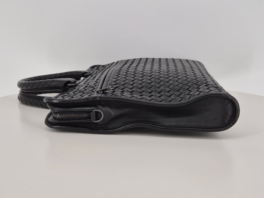 보테가베네타 인트레치아토 블랙 브리프케이스 상품이미지5