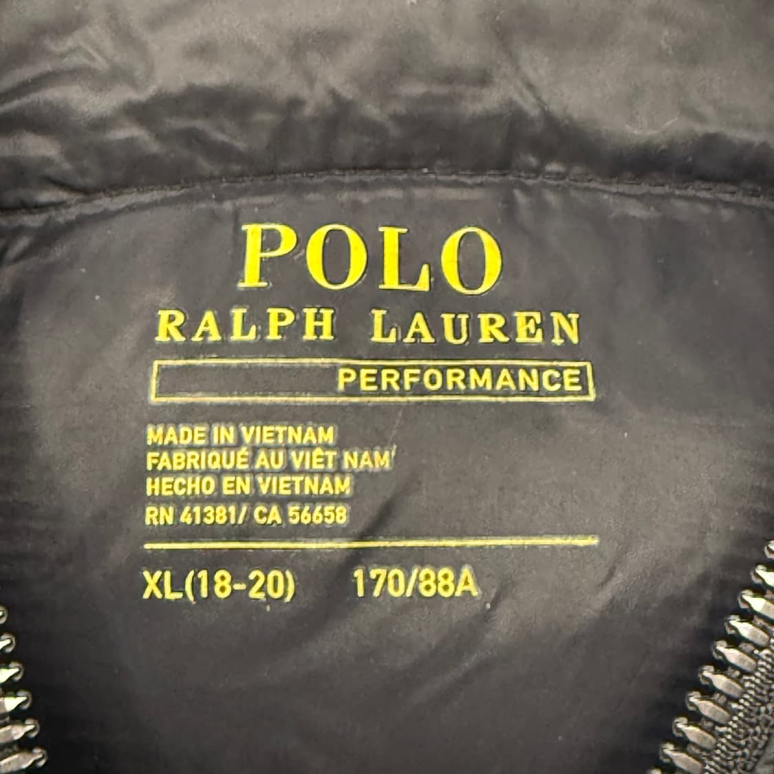 폴로 랄프로렌 블랙 숏패딩  상품이미지5