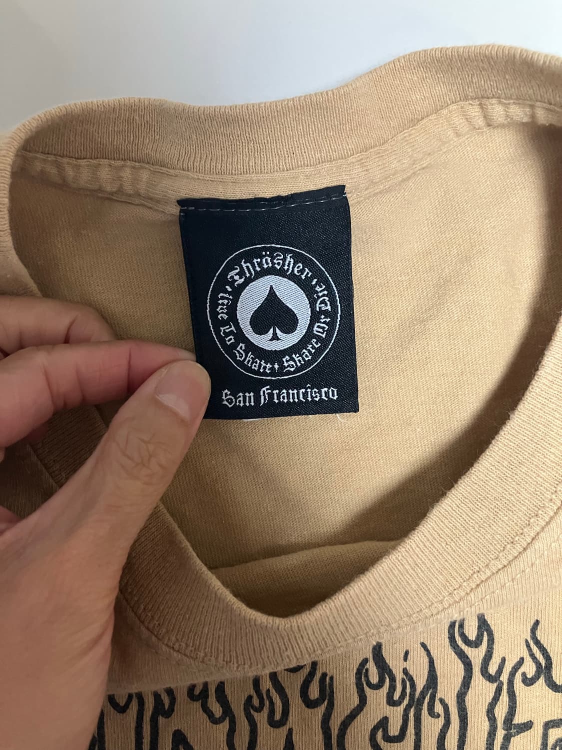 트래셔 희귀 빈티지 반팔티 L  상품이미지4