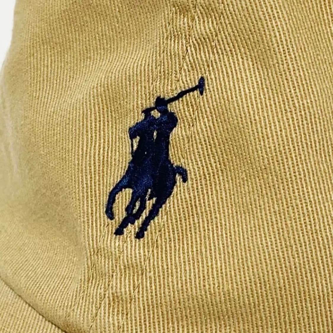[정품] POLO 폴로 랄프로렌 포니자수 베이지컬러 치노코튼 볼캡 상품이미지5
