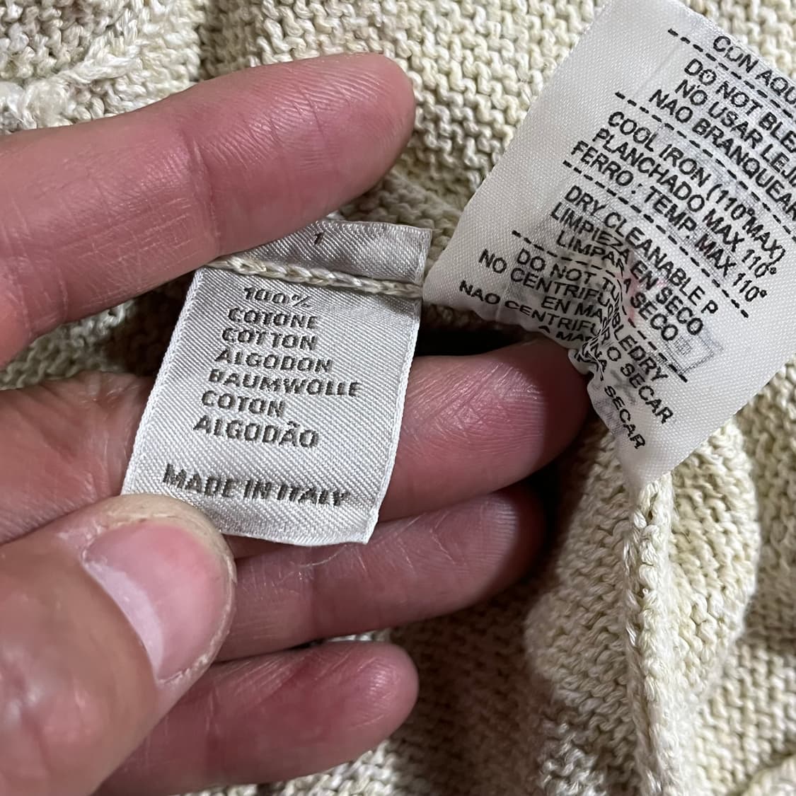 [100] 에르메네질도 제냐 니트집업 상품이미지9