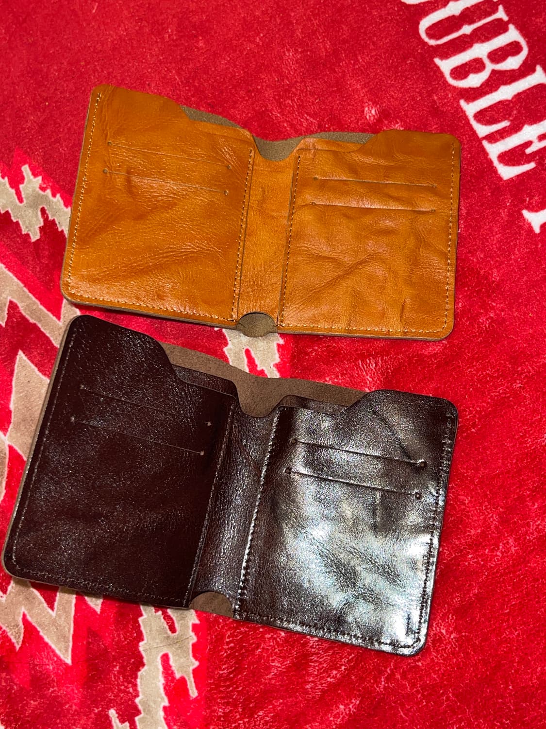 에이징 쭈글이 가죽지갑 상품이미지5