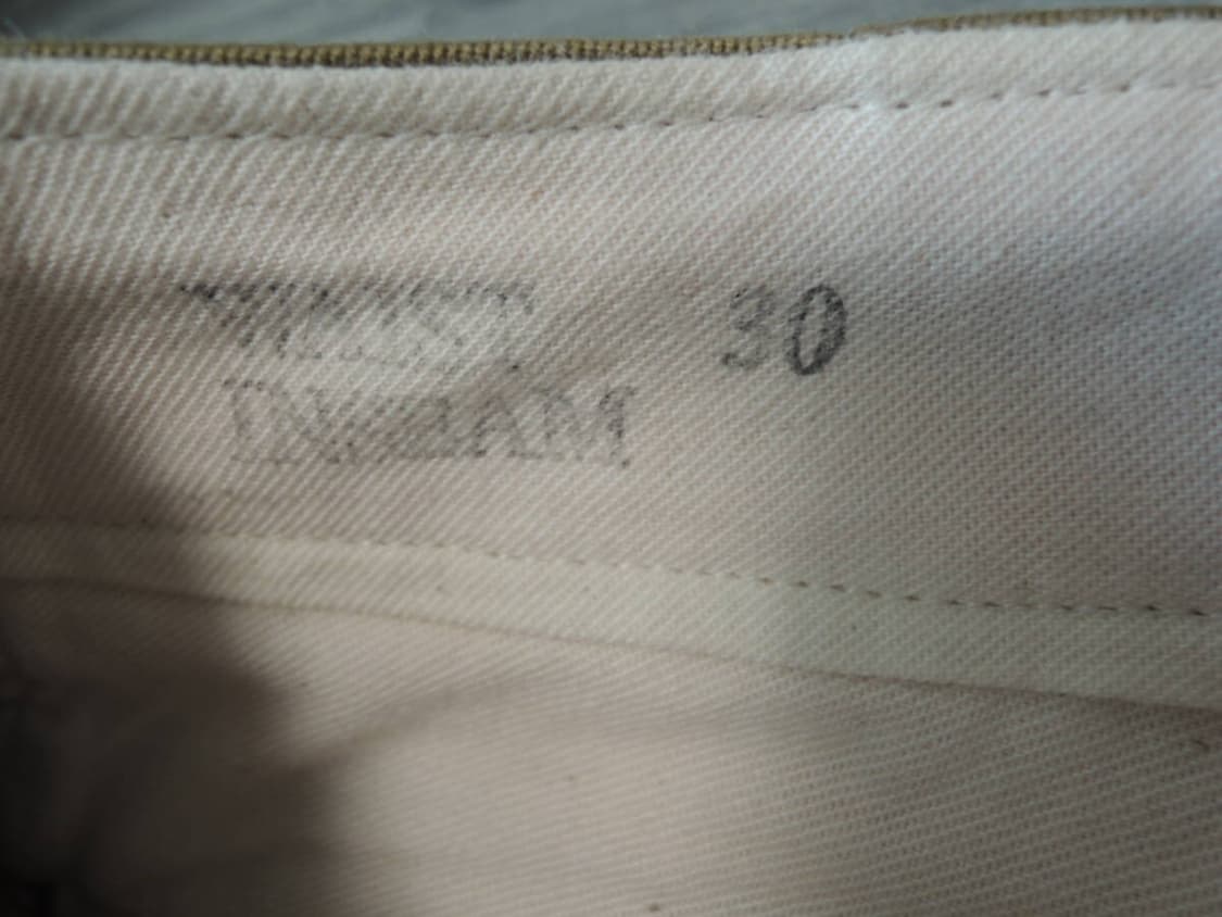 리얼맥코이 치노 팬츠 카키 30사이즈 상품이미지3