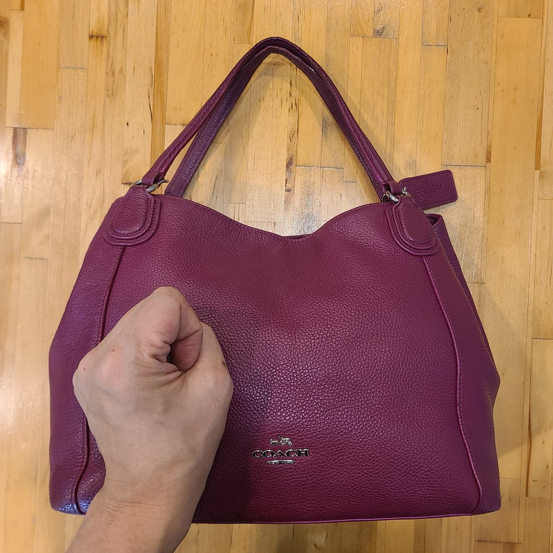 vtg.Coach 에디 31 페블드숄더 상품이미지4