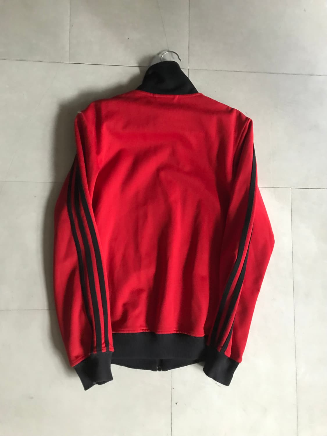 아디다스 블랙 레드 베켄바우어 져지 상품이미지10