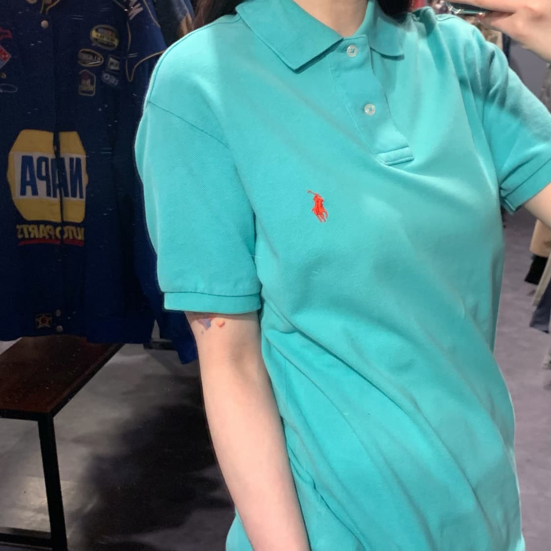 [IM] 폴로 랄프로렌 반팔 피케 셔츠 민트 상품이미지3