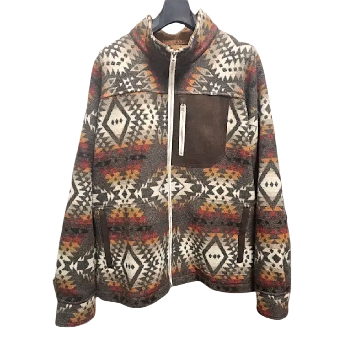 22fw 준야와타나베 by 꼼데가르송 자미로콰이 펜들턴패턴 블루종 상품이미지2