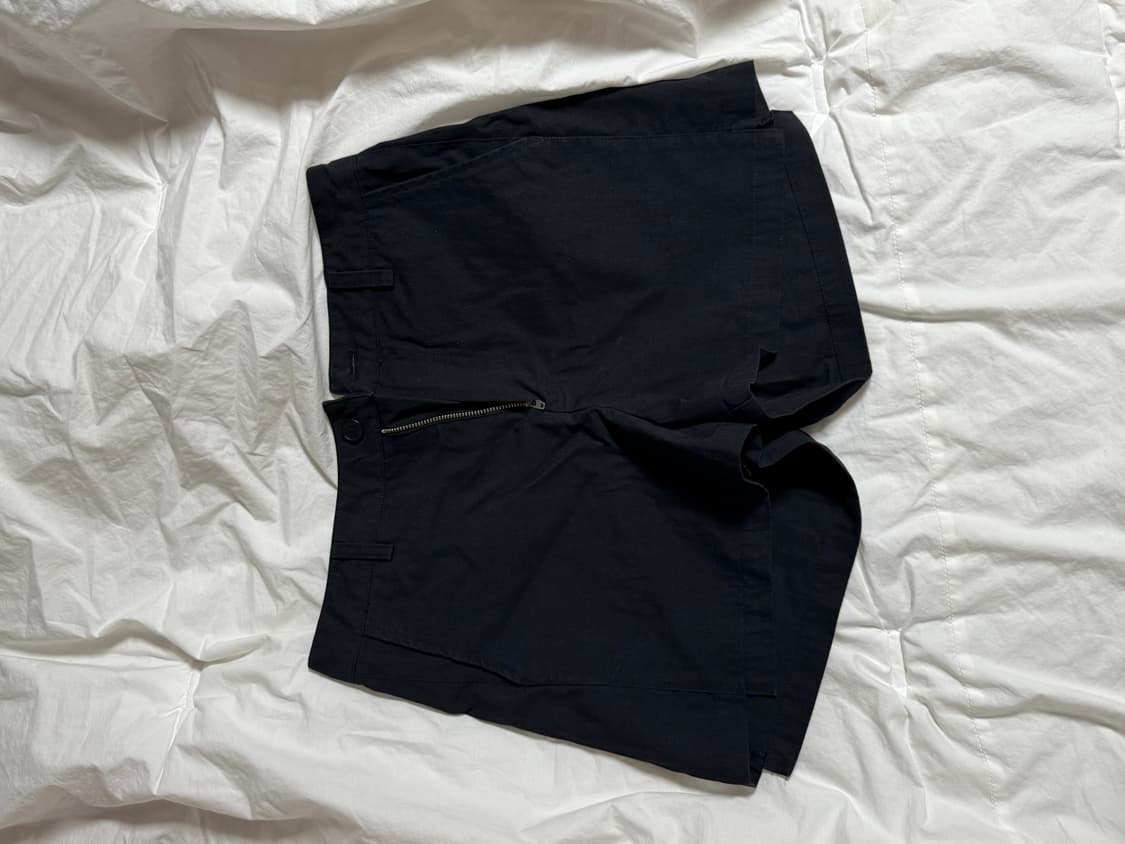 미세키서울 Slit short pants BLACK 숏팬츠 새제품 상품이미지3