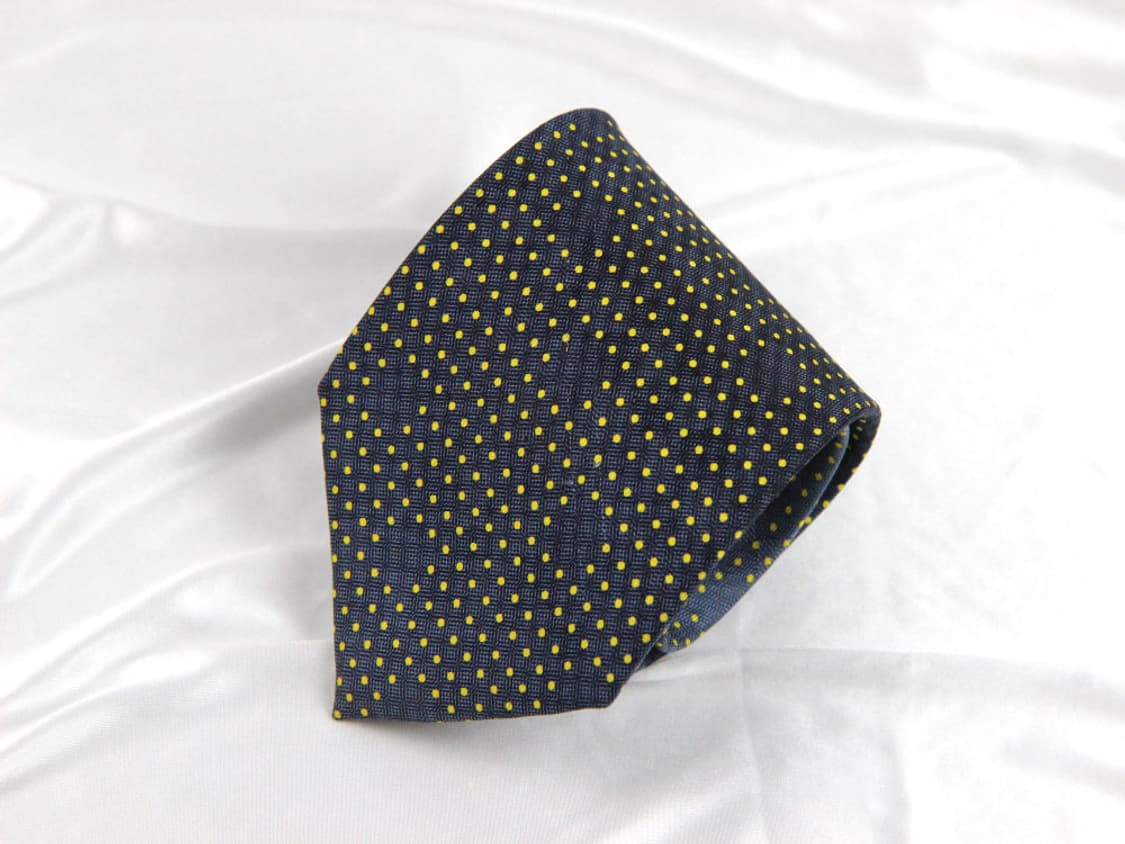 알프레도 베르사체 9.1cm B+등급 남자 명품 넥타이 상품이미지1